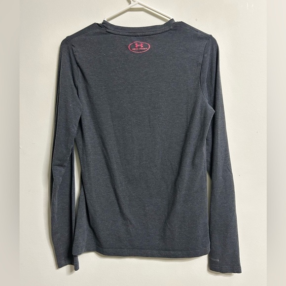 Under Armour Grey Long  Sleeve Shirt - Picture 3 of 4